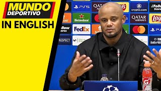 Vincent Kompany on Bayern’s defeat against Barcelona  Champions League PostMatch Press Conference [upl. by Huberto]