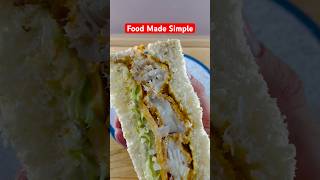 Scampi Fries Fish Finger Sarnie food foodideas simplefoodideas foodhacks homecooking cooking [upl. by Eaver]