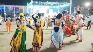 યાદ આવે આપડી પેલી મુલાકાત 🥰 Kishan Raval Patan Heritage Navratri Garba Video 2025  Raghu Bhai [upl. by Alomeda]