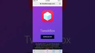 How to install tweakbox app ios [upl. by Marchese]