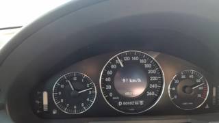 Mercedes E500 W211 acceleration [upl. by Olaznog]