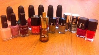 Mes vernis tops  et moins tops [upl. by Ojeibbob]