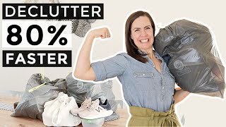 10 Tips to Declutter FASTER [upl. by Atilal]