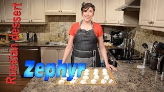 Zephyr Russian dessert Easy to make no bake recipe Delicious [upl. by Akkinahs]