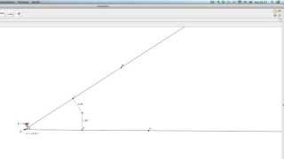 Geogebra la bisectriz como lugar geométrico [upl. by Grey229]