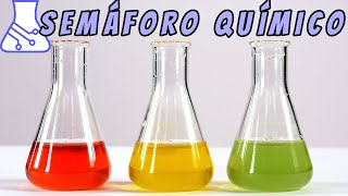 Semáforo Quimico Experimento Reacción Redox [upl. by Naga]