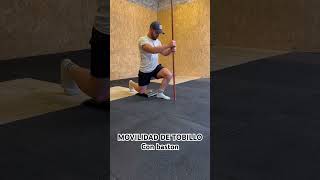 Movilidad de tobillo asistido con baston  stick assisted ankle mobility [upl. by Audre176]