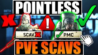 PVE SCAVS ARE ENTIRELY POINTLESS Escape From Tarkov PVE [upl. by Ardnasil]