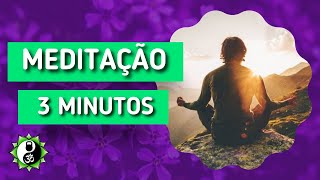 Meditação Guiada  3 minutos  Rafa Leite Yoga e saúde [upl. by Heim]