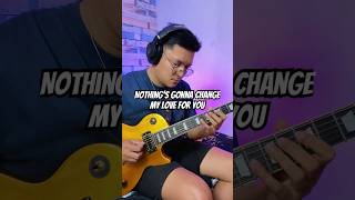 Nothing’s Gonna Change My Love For You  George Benson Guitar Cover [upl. by Adnirual]