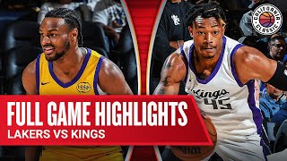 LAKERS vs KINGS  CALIFORNIA CLASSIC  FULL GAME HIGHLIGHTS  July 6 2024 [upl. by Shirk717]