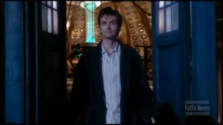 The Doctor amp Rose Tyler  Dont Stop Believin Glee Cast [upl. by Hayott734]