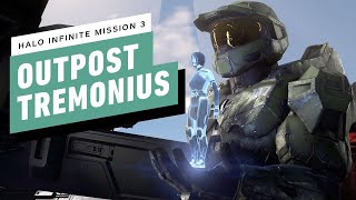 Halo Infinite Legendary Campaign Walkthrough  Mission 3 Outpost Tremonius 4K60FPS [upl. by Januisz]