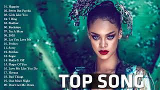 Pop 2019 Hits  Rihanna Maroon 5 Taylor Swift Ed Sheeran Adele Shawn Mendes Sam Smith [upl. by Airdua]