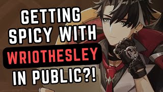 You get in a scandalous affair with Officer Wriothesley Wriothesley Genshin Impact ASMR [upl. by Alysoun120]