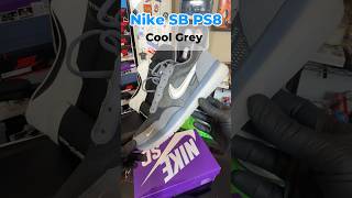 Unboxing the NEW Nike SB PS8 “Cool Grey” Is this the Best Skate Sneaker to date skateboarding [upl. by Zoltai262]