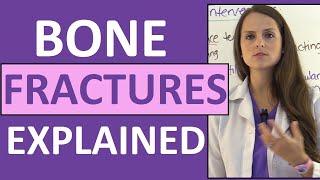 Bone Fractures Types Nursing Interventions Treatment Signs and Symptoms NCLEX [upl. by Monty]