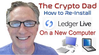 How to ReInstall Ledger Live on a New Computer Latest Version 2021 [upl. by Platt]