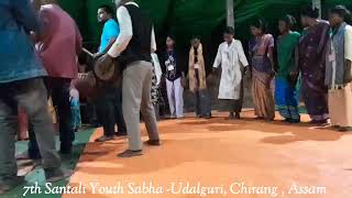 Common Dance  Santali Youth Sabha 2024  Udalguri  Chirang  Assam [upl. by Idnahs]