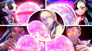 Pokémon Sword amp Shield  All Characters Dynamax Animations [upl. by Dur]