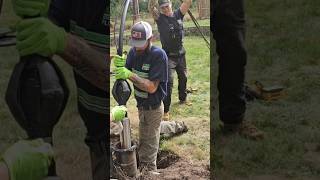 Plumber Pours Chlorine in Well Water to Disinfect New Pump [upl. by Notsur]