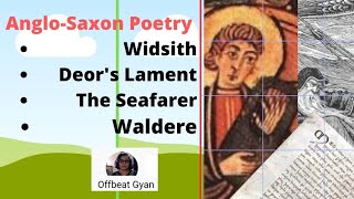 AngloSaxon Poetry I Widsith I Deors Lament I The SeafarerI Waldere [upl. by Aralk]