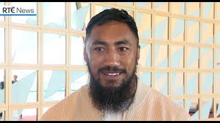 RTE NEWS  IRISH RUGBY STAR BUNDEE AKI IS OFFICIALLY AN IRISH CITIZEN  IRELAND [upl. by Merline]