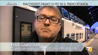 Macchinisti pagati di più se il treno ritarda [upl. by Llewej]