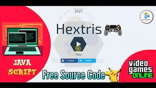 Hextris  Web browser game project 🧩🏆  Free Source Code genieprojectsworld [upl. by Josias]