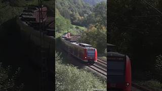 Nahverkehr mit 425 im unteren Neckartal train trainspotting railway germany eisenbahn [upl. by Ayanahs604]