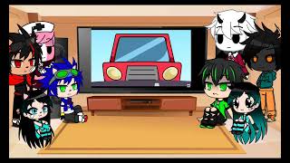 Los fnf y mis personajes reaccionan a sus animaciones p 5 ft SonicShadow ampSkyler [upl. by Kaden]