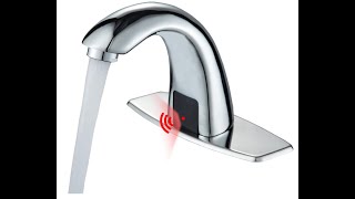 Touchless Bathroom Faucet – HandsFree Motion Sensor [upl. by Varhol]