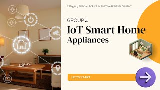 IoT Smart Home Appliances Group 4 [upl. by Ecikram]