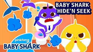 🎸NEW The Rock Star Shark Family is Missing  Baby Shark Hide and Seek  Baby Shark Official [upl. by Nivalc]