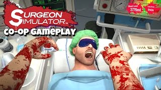 Surgeon Simulator Brush Your Teeth CoOp Gameplay Commentary  PS4 [upl. by Crespi]