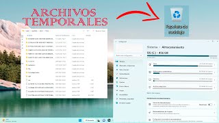 Borrar archivos temporales en windows 11  2023 tres maneras [upl. by Hcirdeirf]