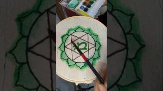 Anahata chakra embroidery anahata chakracorazon hechoamano bordado music [upl. by Phene172]