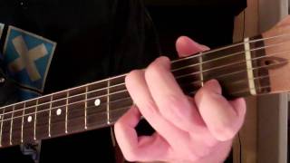 How To Play the Csus2 Chord On Guitar Suspended Chord [upl. by Epilihp]