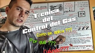 Como Mantener nuestra Moto Estable en Curva  Técnica del Control del Gas [upl. by Karry]