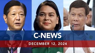 UNTV CNEWS  December 12 2024 [upl. by Isayg]