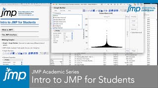 JMP Academic Intro to JMP for Students [upl. by Rekoob]