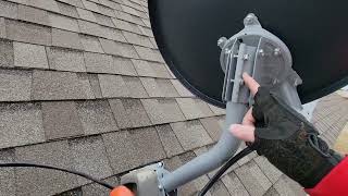 Dish Network New Connect Installation Step By Step Jan 2022 Satellite Cable TV [upl. by Eskill]