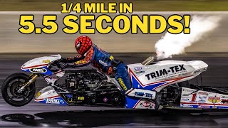 Worlds FASTEST Motorcycle Crushes Record 😮 [upl. by Yelloh632]