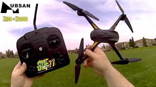 Hubsan H109 Brushless  H2000  Unboxing Full Review amp Flight Test [upl. by Asilat35]