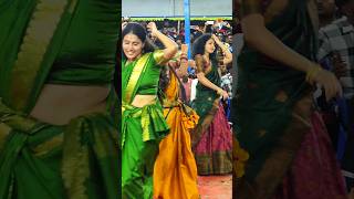 Kulasai dasara girls 👧 kuthu dance 💃 reels specialshots festival 😍 [upl. by Nittirb]