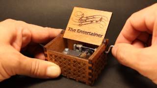 The Entertainer Music Box Invenio Crafts [upl. by Nabalas]