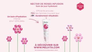 Soin de jour hydratant  Nectar de Roses  Melvita [upl. by Vashtia613]