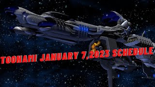 Toonami January 782023 Schedule [upl. by Angus402]