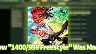 How quot1400999 Freestylequot By Trippie Redd Was Made [upl. by Neened]