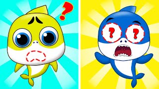 Where Is My Mouth Song amp Where Are My Eye  Baby Shark Nursery Rhymes [upl. by Norah]